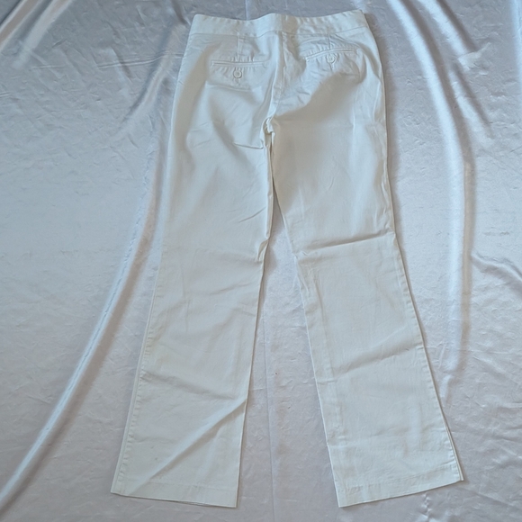 Express Design Studio Women's Editor White Pants Size 2 Pre-Owned - Picture 2 of 3